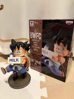 ドラゴンボール少年期　悟空　牛乳配達　BWFC フィギュアのサムネイル