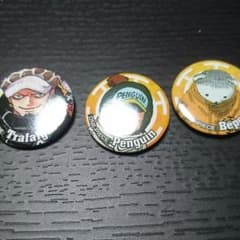 ハートの海賊団 ONE PIECE ワンピース缶バッジのサムネイル
