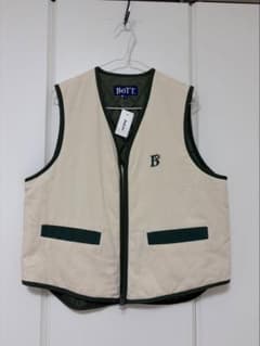 BoTT Washed Duck Vest Natural Mのサムネイル