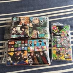 【男の子】鬼滅の刃 呪術廻戦 スプラ　ポケットティッシュ 未使用 まとめ売りのサムネイル