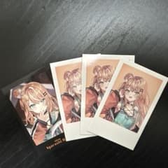 五十嵐梨花 ランダムチェキ風カード レア入りのサムネイル
