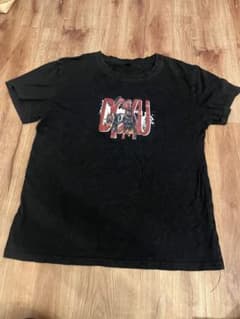 DOKU ドーベルマン プリント 半袖Tシャツ ブラックのサムネイル