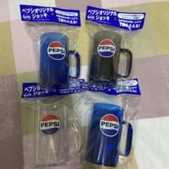 【まとめ売り】PEPSI ペプシグッズセット ペプシ 限定 オリジナル ジョッキ 容量目盛りつき‼️ PEPSI 4個セット