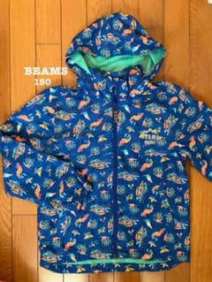 超美品BEAMS ウインドブレーカー 150 パーカーのサムネイル