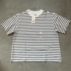 UNIQLO AIRism コットンTシャツ　オフホワイト Lサイズのサムネイル