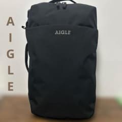 AIGLE エーグル ドゥダット 3wayバックパックリュック ブラック 美品 