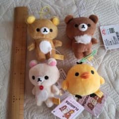 リラックマ ゴムひも付きマスコット ⒇ - メルカリ