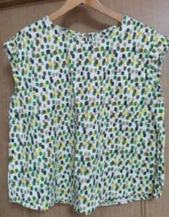 People Tree 半袖Tシャツ 多色ドット柄のサムネイル