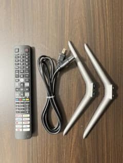 TCL 液晶テレビ 50P745 2024年製 リモコン&電源ケーブル&テレビ脚