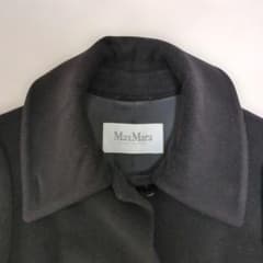 ✨️MaxMara✨️最高級白タグステンカラーロングカシミアウール