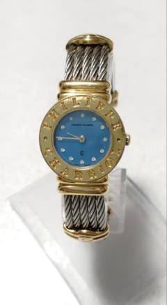 PHILIPPE シャリオール 12Pダイヤ　ブルー　 GP/SS　稼働品 PHILIPPE シャリオール 12Pダイヤ ブルー GP/SS 稼働品 - メルカリ