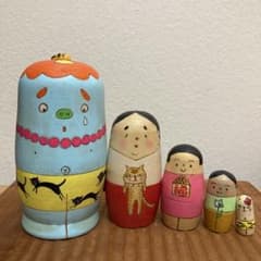 マトリョーシカ 猫尽くし 節分 雛人形 - メルカリ