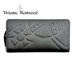 新品✦大人】Vivienne Westwood 長財布 グレー 人気 エンボス - メルカリ