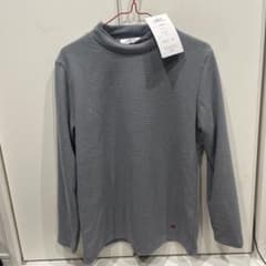 ストライプ タートルネック 長袖 TシャツMサイズのサムネイル
