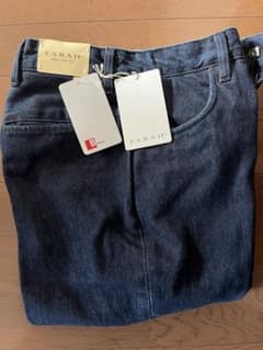 FARAH ネイビー フレアデニムパンツのサムネイル