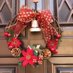 クリスマスリースですのサムネイル