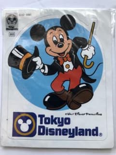 【レア】ミッキーマウス・ステッカーのサムネイル