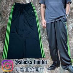  y2k 00s トラックパンツ　ジャージ　古着　蛍光　90s adidas y2k 00s トラックパンツ ジャージ 古着 蛍光 90s - メルカリ