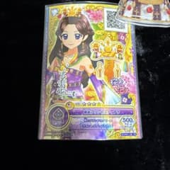 【サイン付き】藤原みやび　羽衣プリンセスティアラ アイカツ PRのサムネイル