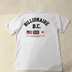 ビリオネアボーイズクラブ ヘルメット Tシャツ 白色 ホワイト メンズ 国旗