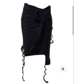 ena様専用 OTTOLINGER RIB SKIRT / BLK