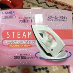 コードレススチームアイロンのサムネイル