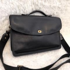 〇美品〇OLD COACH ターンロック ビジネスバッグ 2way - メルカリ