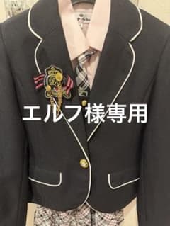 キッズスーツ　女の子　卒業式　入学式　M 黒のサムネイル