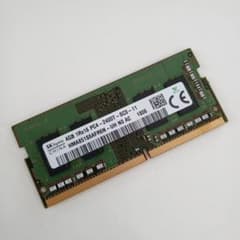 ノートPC用メモリ SK hynix DDR4 4GB×1枚 - メルカリ