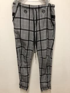 SUNSEA フリーマーケットパンツ　チェックのサムネイル