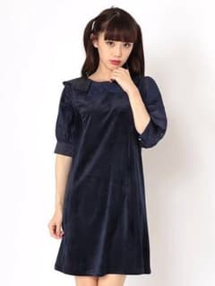 アンクルージュ Ank Rouge ベロアワンピースのサムネイル