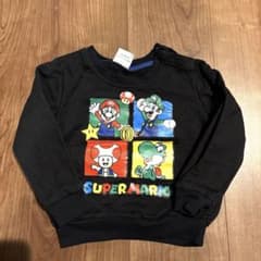 Super Mario トレーナー ブラックのサムネイル