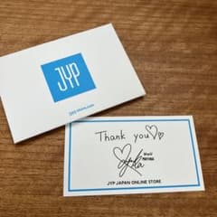 JYPサンキューカード　NiziU　マユカ　MAYUKAのサムネイル