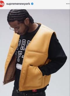 2024FW SUPREME REVERSIBLE WORK VEST - メルカリ