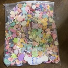 デコパーツ まとめ売り 大容量 パステルカラー ハンドメイドのサムネイル