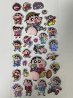 クレヨンしんちゃん クロミ ズートピア 立体シール 4枚セットのサムネイル
