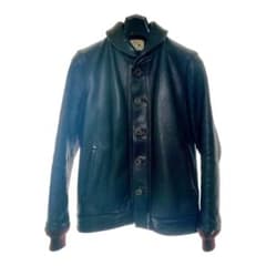 varde77 レザージャケッット　ショールカラーのサムネイル