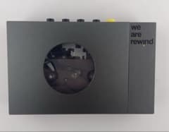 We are rewind keith 黒Bluetooth カセットプレイヤー