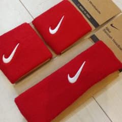 NIKE　リストバンド　ヘアバンド　セット　新品未使用 - 3
