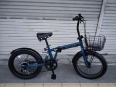 VILLE[ヴィレ]20型 ファットタイヤの折り畳み自転車 - メルカリ