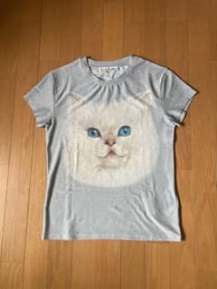 Acne studios 猫プリント tシャツ m41264170751_1.jpg?1742098327