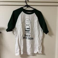 UNIQLO UT PEANUTS チャーリーブラウン ラグランTシャツのサムネイル