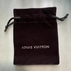 LOUIS VUITTON 巾着袋 ベロア調 保存袋のサムネイル