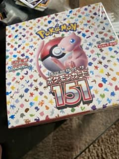 ポケモンカード151 BOX シュリンク付きのサムネイル