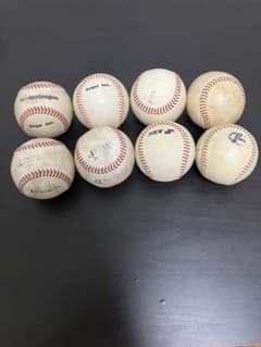【プロ野球・独立リーグ】ファールボール 8球セット（NPB/BC/マスターズ） プロ野球・独立リーグ】ファールボール 8球セット（NPB/BC/マスターズ