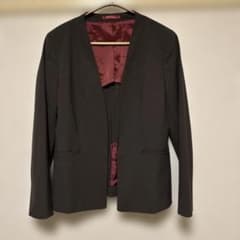 ダークブラウン　レディースジャケット　LES MUESのサムネイル