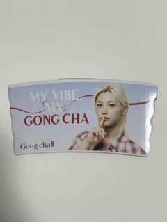 Stray Kids フェリックス Gong cha カップスリーブのサムネイル