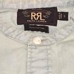 (ステイサム様お取り置き) RRL  ノーカラーシャツのサムネイル