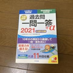 2021社会福祉士・精神保健福祉士国家試験過去問 一問一答+α 共通科目編のサムネイル
