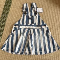 新品　ジャンパースカート　ストライプのサムネイル